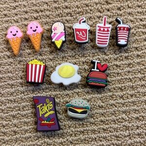 Fun Food-Themed Croc Jibbitz